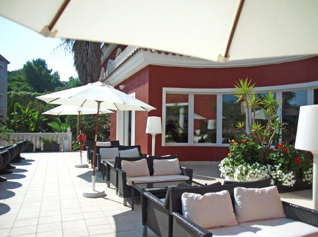 Hg Jardin De Menorca Aparthotel Son Bou Luaran gambar