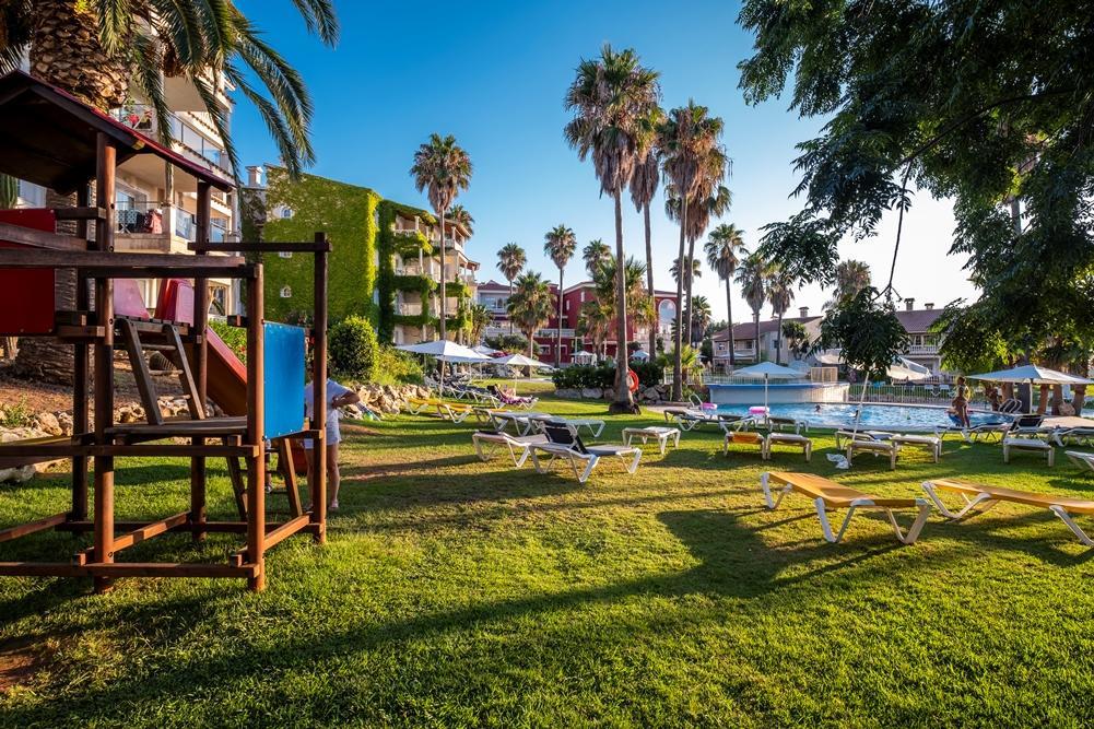 Hg Jardin De Menorca Aparthotel Son Bou Luaran gambar